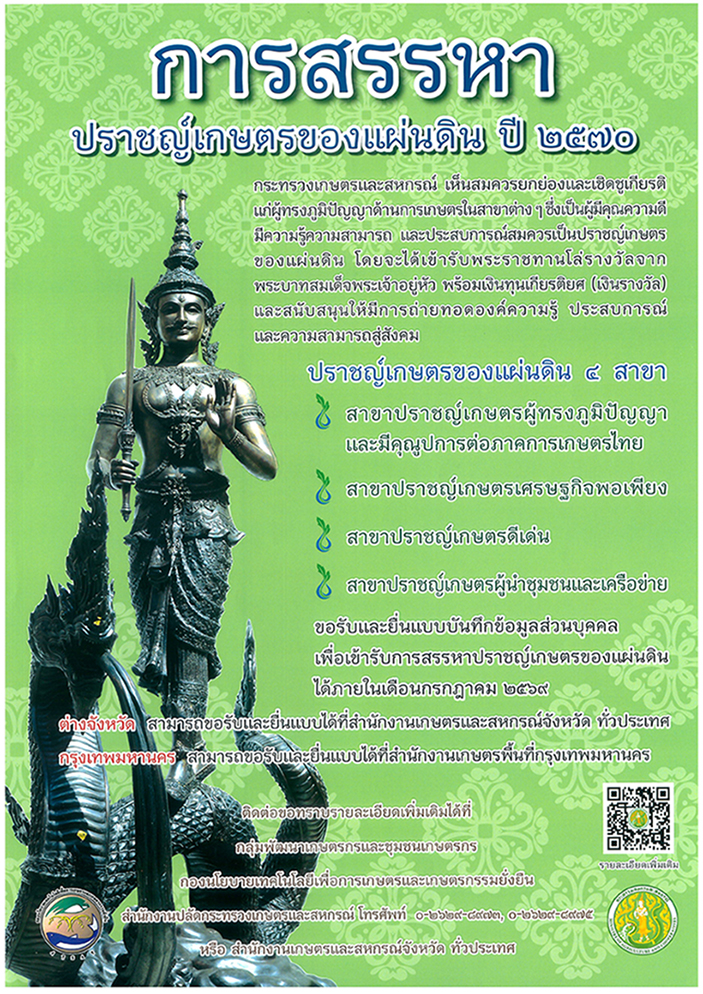 โปสเตอร์ปราชญ์เกษตร01