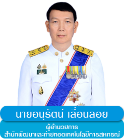 ผู้อำนวยการสำนักพัฒนาและถ่ายทอดเทคโนโลยีการสหกรณ์