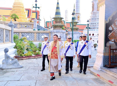 &quot;ในหลวง-พระราชินี&quot; เสด็จฯ พระราชพิธีพืชมงคลฯ 2567 พารามิเตอร์รูปภาพ 41