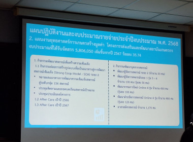 ประชุมบุคลากร ส่วนกลาง ครั้งที่ 9/2567 พารามิเตอร์รูปภาพ 12