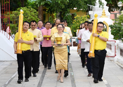 ร่วมพิธีถวายเทียนพรรษา ปี 2568 พารามิเตอร์รูปภาพ 1