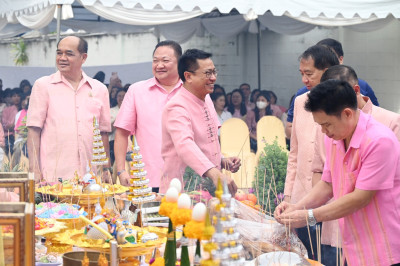 ร่วมพิธีบวงสรวงสิ่งศักดิ์สิทธิ์ประจำกรมฯ พารามิเตอร์รูปภาพ 1