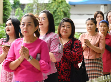 ร่วมพิธีบวงสรวงสิ่งศักดิ์สิทธิ์ประจำกรมฯ พารามิเตอร์รูปภาพ 9