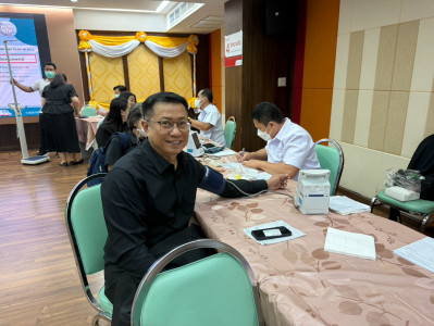 ผอ. สทส. นำครอบครัว สทส. ตรวจสุขภาพประจำปี พารามิเตอร์รูปภาพ 1