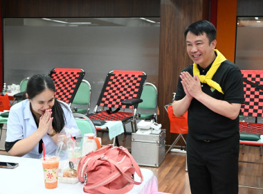 สทส. ร่วมกิจกรรมจิตอาสาและบริจาคโลหิต เฉลิมพระเกียรติฯ พารามิเตอร์รูปภาพ 22