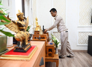 รองอธิบดีฯ มนัส เทพรักษ์ สักการะสิ่งศักดิ์สิทธิ์ พารามิเตอร์รูปภาพ 42