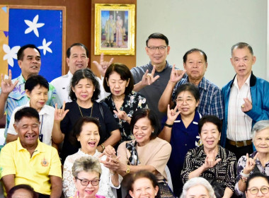 ประมวลภาพกิจกรรม รดน้ำขอพรชมรมผู้อาวุโส กสส 2569 พารามิเตอร์รูปภาพ 1