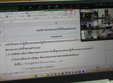 ประชุมพิจารณาร่างหลักเกณฑ์ประเมินผลการปฏิบัติงานของศูนย์ถ่ายทอดฯ ... พารามิเตอร์รูปภาพ 23