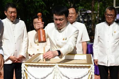 พิธีวางศิลาฤกษ์อาคาร “ห้องเรียนธรรมชาติ (Nature Classroom)” พารามิเตอร์รูปภาพ 1