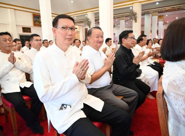 พิธีทอดผ้าป่ามหากุศลเพื่อการศึกษาสมทบทุนก่อสร้างอาคาร ... พารามิเตอร์รูปภาพ 4