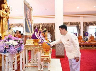 พิธีทอดผ้าป่ามหากุศลเพื่อการศึกษาสมทบทุนก่อสร้างอาคาร ... พารามิเตอร์รูปภาพ 8