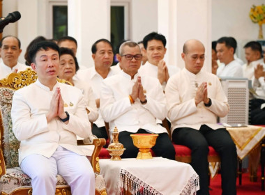 พิธีทอดผ้าป่ามหากุศลเพื่อการศึกษาสมทบทุนก่อสร้างอาคาร ... พารามิเตอร์รูปภาพ 16