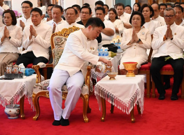 พิธีทอดผ้าป่ามหากุศลเพื่อการศึกษาสมทบทุนก่อสร้างอาคาร ... พารามิเตอร์รูปภาพ 35