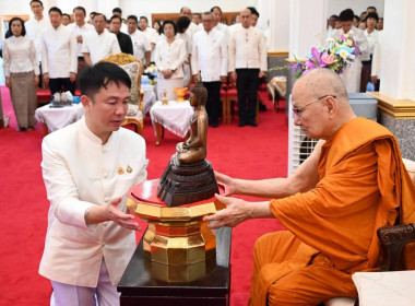 พิธีทอดผ้าป่ามหากุศลเพื่อการศึกษาสมทบทุนก่อสร้างอาคาร ... พารามิเตอร์รูปภาพ 37