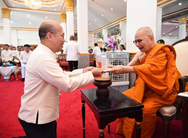 พิธีทอดผ้าป่ามหากุศลเพื่อการศึกษาสมทบทุนก่อสร้างอาคาร ... พารามิเตอร์รูปภาพ 40