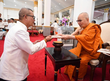 พิธีทอดผ้าป่ามหากุศลเพื่อการศึกษาสมทบทุนก่อสร้างอาคาร ... พารามิเตอร์รูปภาพ 41