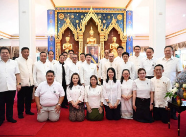 พิธีทอดผ้าป่ามหากุศลเพื่อการศึกษาสมทบทุนก่อสร้างอาคาร ... พารามิเตอร์รูปภาพ 45