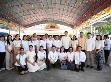 พิธีทอดผ้าป่ามหากุศลเพื่อการศึกษาสมทบทุนก่อสร้างอาคาร ... พารามิเตอร์รูปภาพ 47