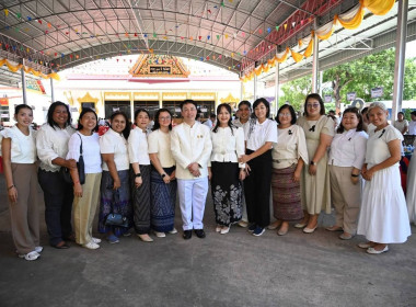 พิธีทอดผ้าป่ามหากุศลเพื่อการศึกษาสมทบทุนก่อสร้างอาคาร ... พารามิเตอร์รูปภาพ 48