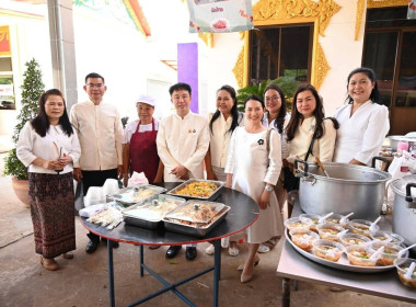 พิธีทอดผ้าป่ามหากุศลเพื่อการศึกษาสมทบทุนก่อสร้างอาคาร ... พารามิเตอร์รูปภาพ 61