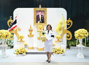 บันทึกเทปโทรทัศน์ถวายพระพร วันเฉลิมพระชนมพรรษา 28 กรกฎาคม ... พารามิเตอร์รูปภาพ 24