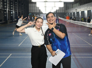 พิธีเปิดการแข่งขันกีฬาแบดมินตัน กสส. vs กตส. พารามิเตอร์รูปภาพ 32