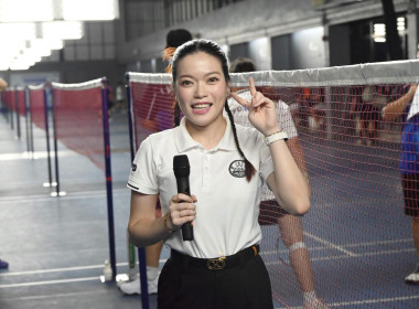 พิธีเปิดการแข่งขันกีฬาแบดมินตัน กสส. vs กตส. พารามิเตอร์รูปภาพ 33