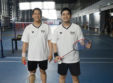 พิธีเปิดการแข่งขันกีฬาแบดมินตัน กสส. vs กตส. พารามิเตอร์รูปภาพ 38