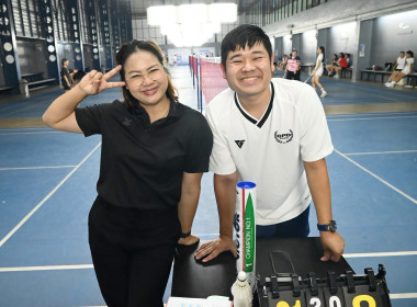 พิธีเปิดการแข่งขันกีฬาแบดมินตัน กสส. vs กตส. พารามิเตอร์รูปภาพ 54