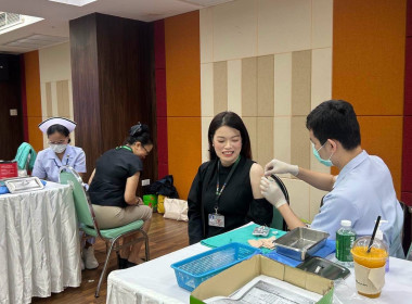 ครอบครัว สทส. ร่วมฉีดวัคซีนป้องกันโรคไข้หวัดใหญ่ พารามิเตอร์รูปภาพ 11