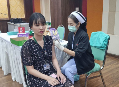 ครอบครัว สทส. ร่วมฉีดวัคซีนป้องกันโรคไข้หวัดใหญ่ พารามิเตอร์รูปภาพ 12