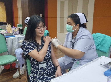 ครอบครัว สทส. ร่วมฉีดวัคซีนป้องกันโรคไข้หวัดใหญ่ พารามิเตอร์รูปภาพ 13