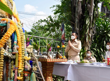 บวงสรวงศาลสิ่งศักดิ์สิทธิ์ประจำ สทส. เพื่อทำการบูรณะ พารามิเตอร์รูปภาพ 3