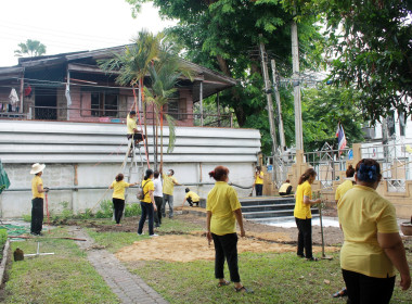 บุคลากร สทส. ร่วมใจ ปรับปรุงภูมิทัศน์ พารามิเตอร์รูปภาพ 12