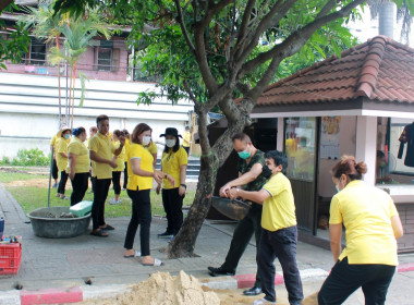 บุคลากร สทส. ร่วมใจ ปรับปรุงภูมิทัศน์ พารามิเตอร์รูปภาพ 14