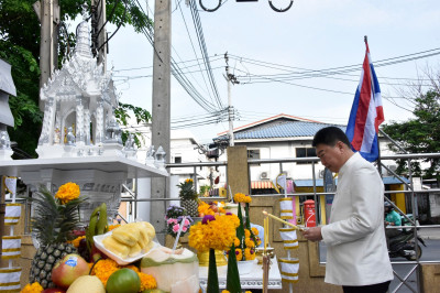 พิธีบวงสรวงตั้งศาลสิ่งศักดิ์สิทธิ์หลังใหม่ พารามิเตอร์รูปภาพ 1