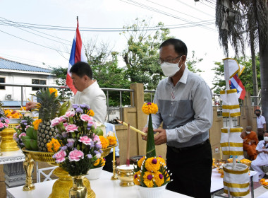 พิธีบวงสรวงตั้งศาลสิ่งศักดิ์สิทธิ์หลังใหม่ พารามิเตอร์รูปภาพ 6