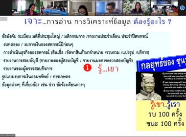 อบรม “เพิ่มทักษะการบริหารงานสำหรับนักส่งเสริมสหกรณ์” รุ่น 2 ... พารามิเตอร์รูปภาพ 6